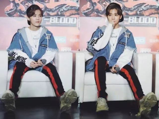 第一个在裤子侧面加条纹的那个人可以获终身成就奖了，易烊千玺鹿晗宋茜都会同意的