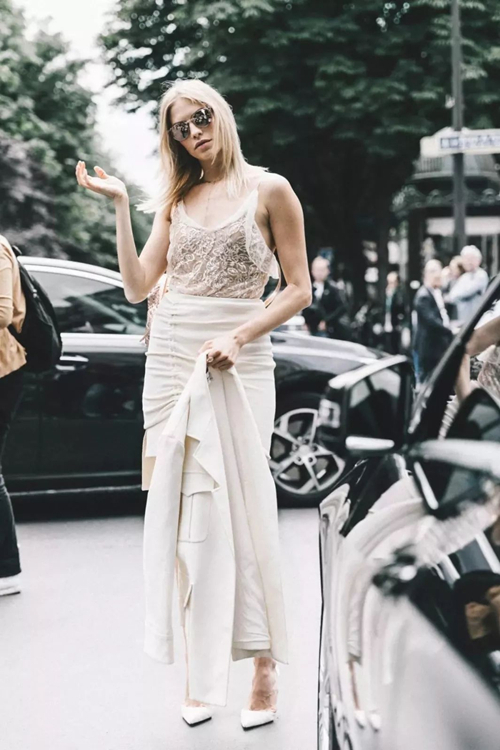 丹比奴上衣,港风夏季小吊带穿搭