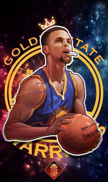 郑州80后插画师笔下的库里，也许有总决赛之后他想要的生活