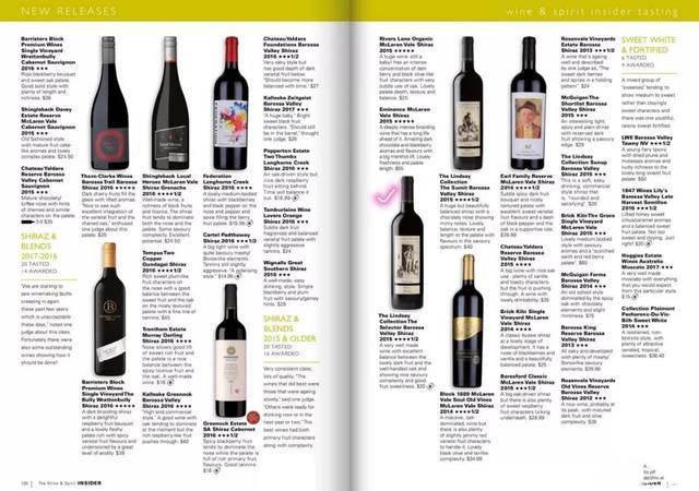 琳赛恰克西拉葡萄酒,琳赛酒庄红酒