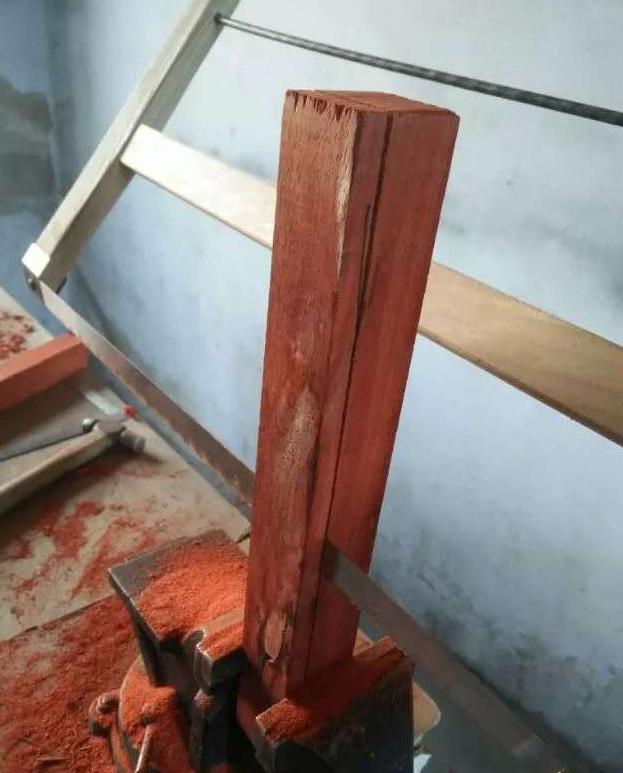 红木马扎制作过程视频,木工制作靠背马扎教程