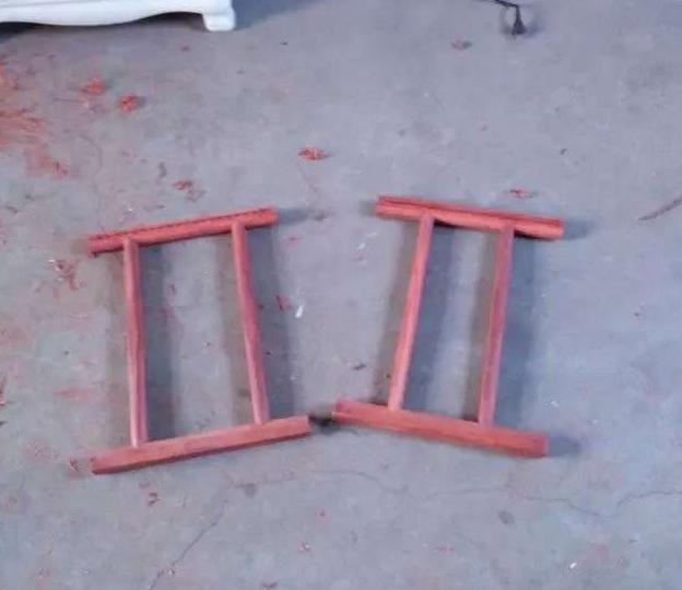 红木马扎制作过程视频,木工制作靠背马扎教程