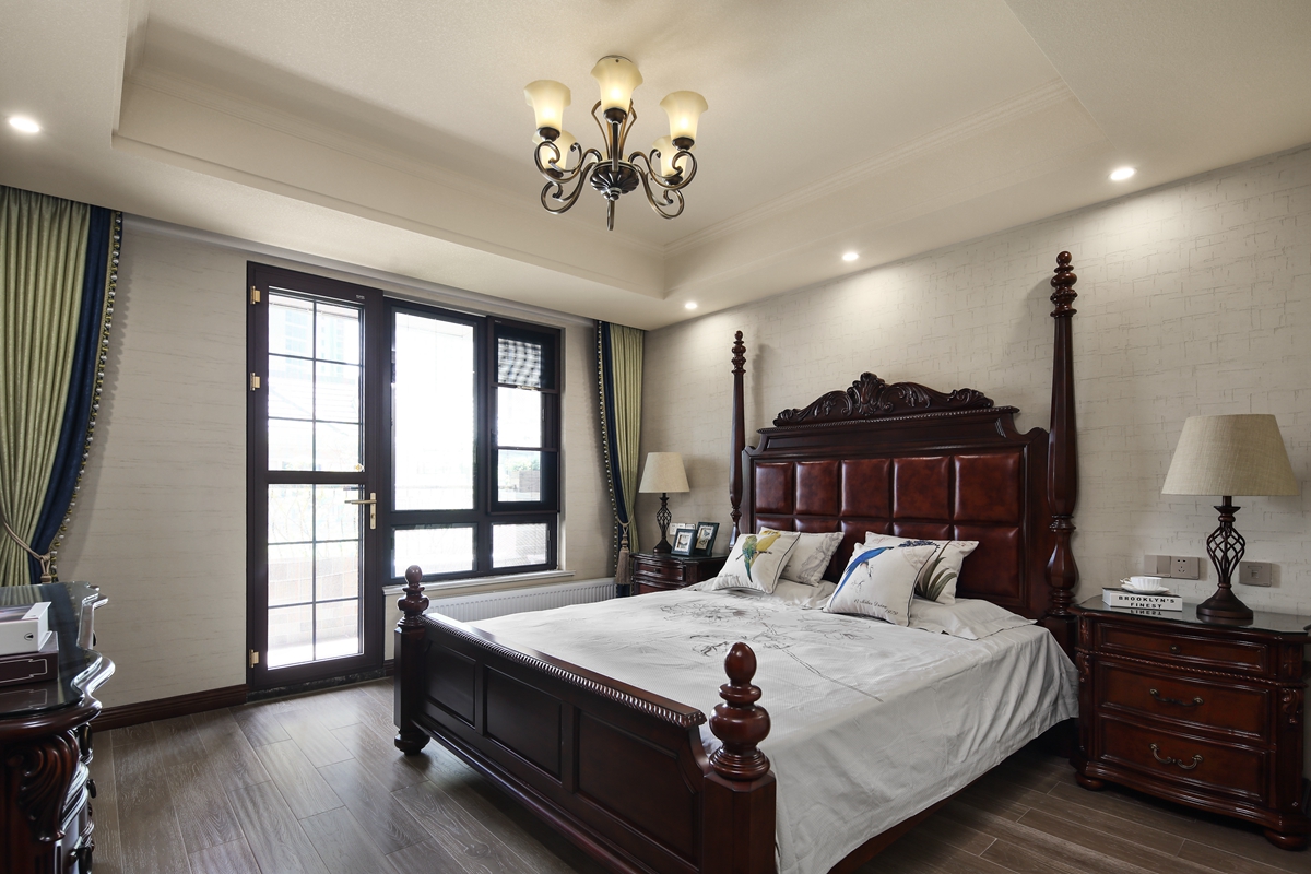 这才叫全实木定制！夫妻俩花95万共筑250㎡美式豪宅，高雅贵气！