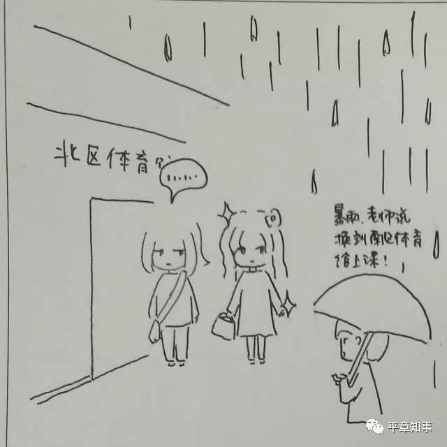 毕业校园生活绘画,毕业生活绘画