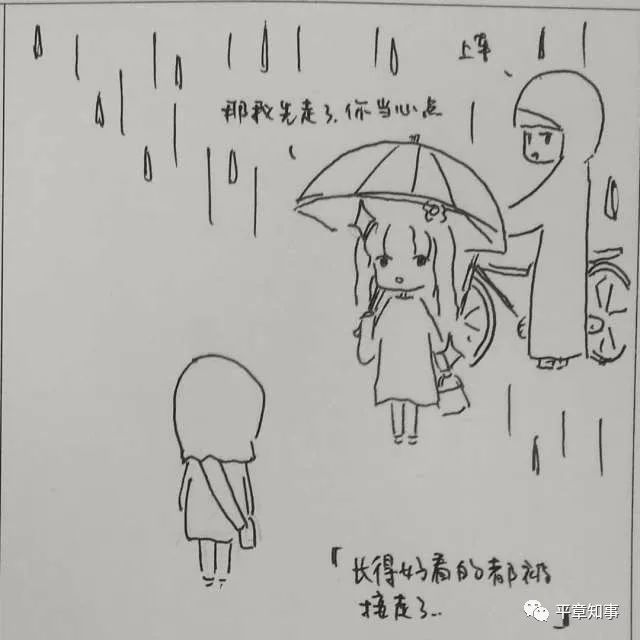 毕业校园生活绘画,毕业生活绘画