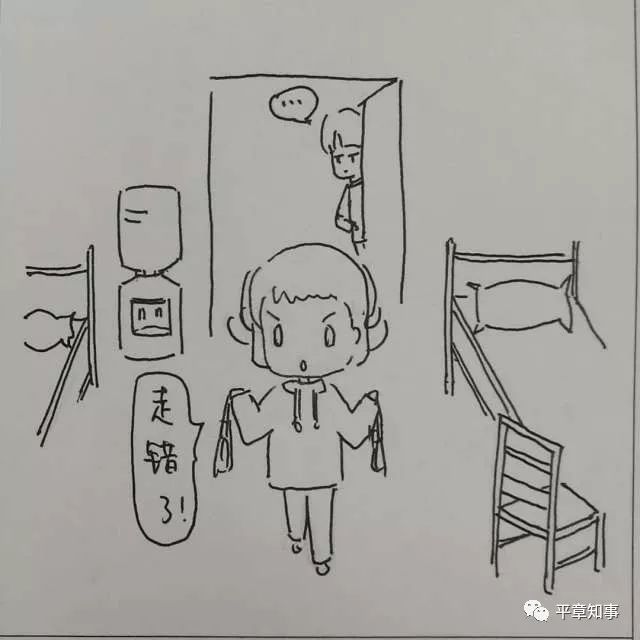 毕业校园生活绘画,毕业生活绘画