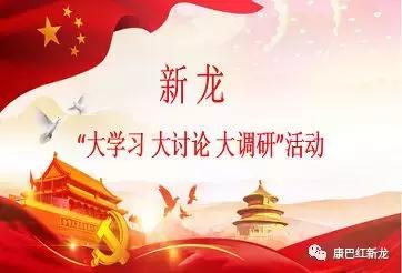 「大学习大讨论大调研」新龙县“五举措”强化组织工作“大调研”！