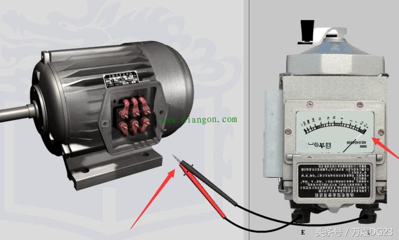 星形接法电机如何用摇表测试好坏,摇表测三相电机好坏要拆连接片吗