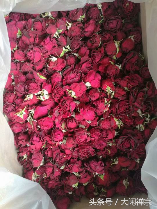 云南a级玫瑰花茶,云南大理顶级冻干墨红玫瑰