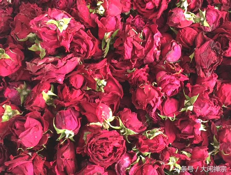 云南a级玫瑰花茶,云南大理顶级冻干墨红玫瑰
