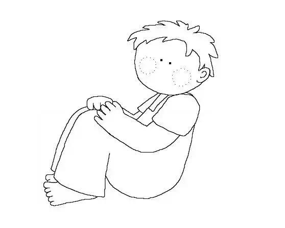 填色画可打印12星座美少女,幼儿填色画a4直接打印