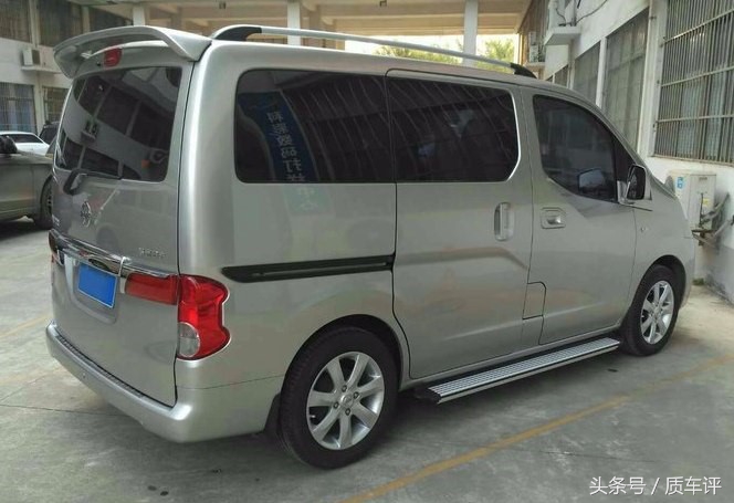 拉人拉货两不误,日产NV20040000公里用车感受