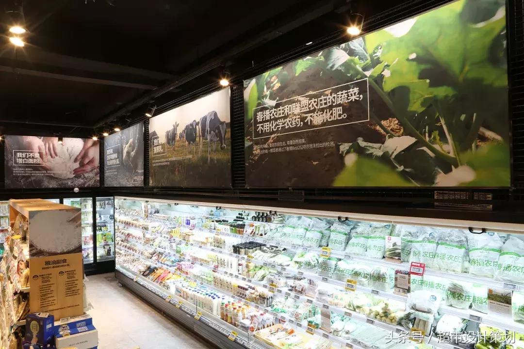 商业超市空间设计效果图,超市展示区设计效果图