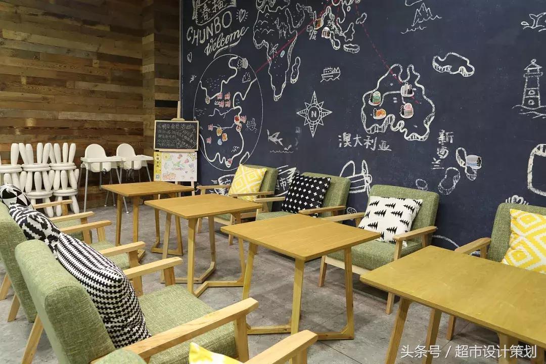 商业超市空间设计效果图,超市展示区设计效果图