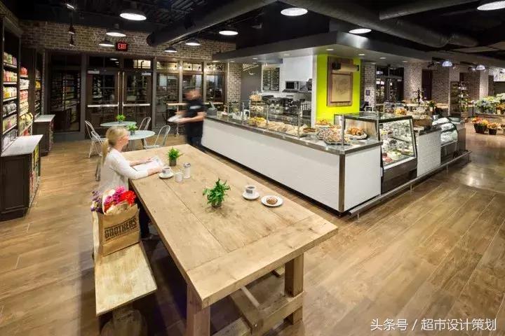 商业超市空间设计效果图,超市展示区设计效果图