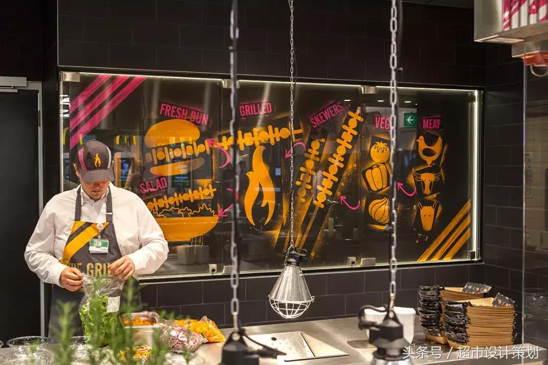 商业超市空间设计效果图,超市展示区设计效果图