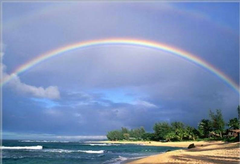 以彩虹为题的古诗词句子,描写彩虹长的诗句