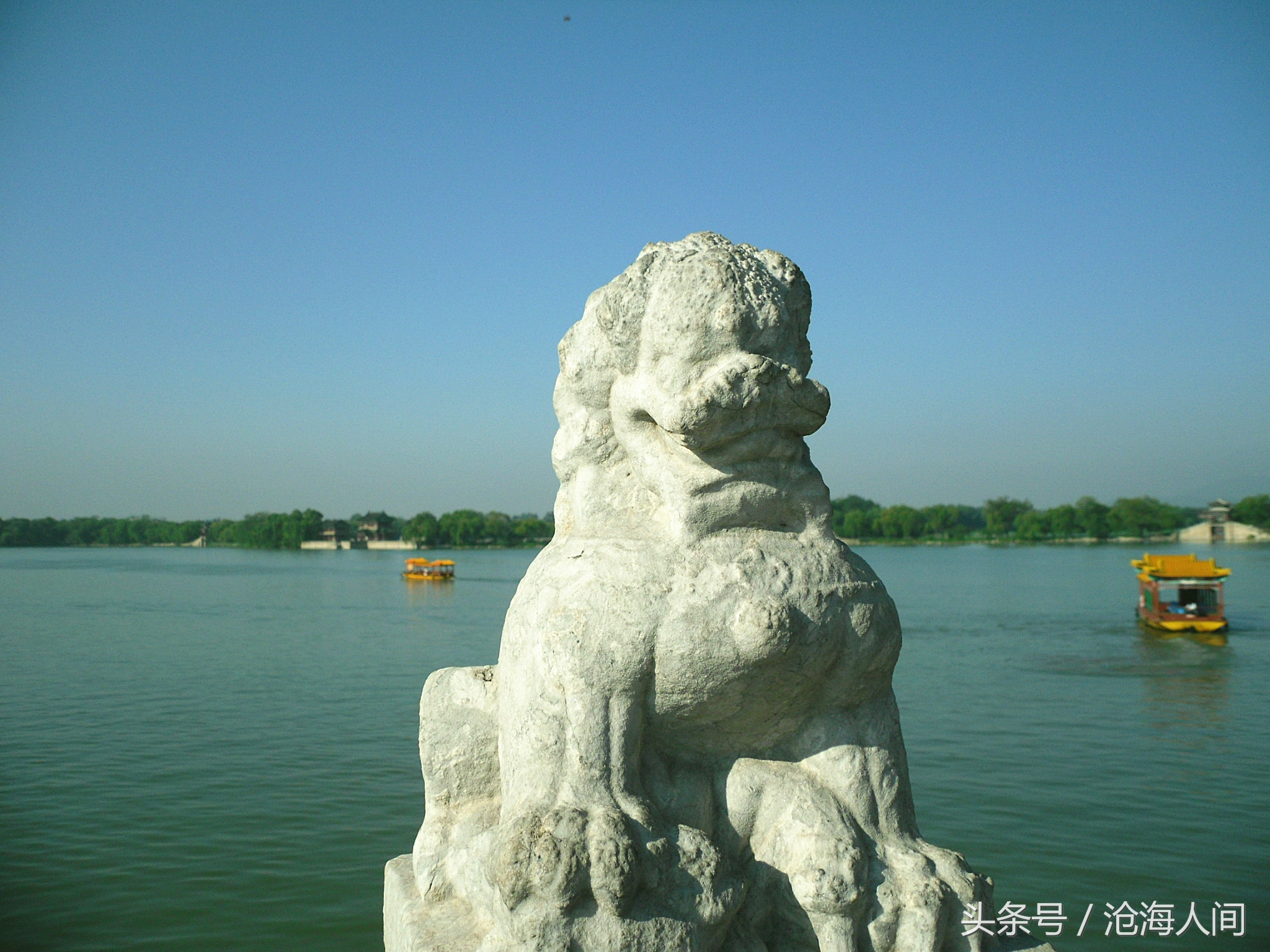 七绝颐和园,七绝颐和园玉带桥秋景