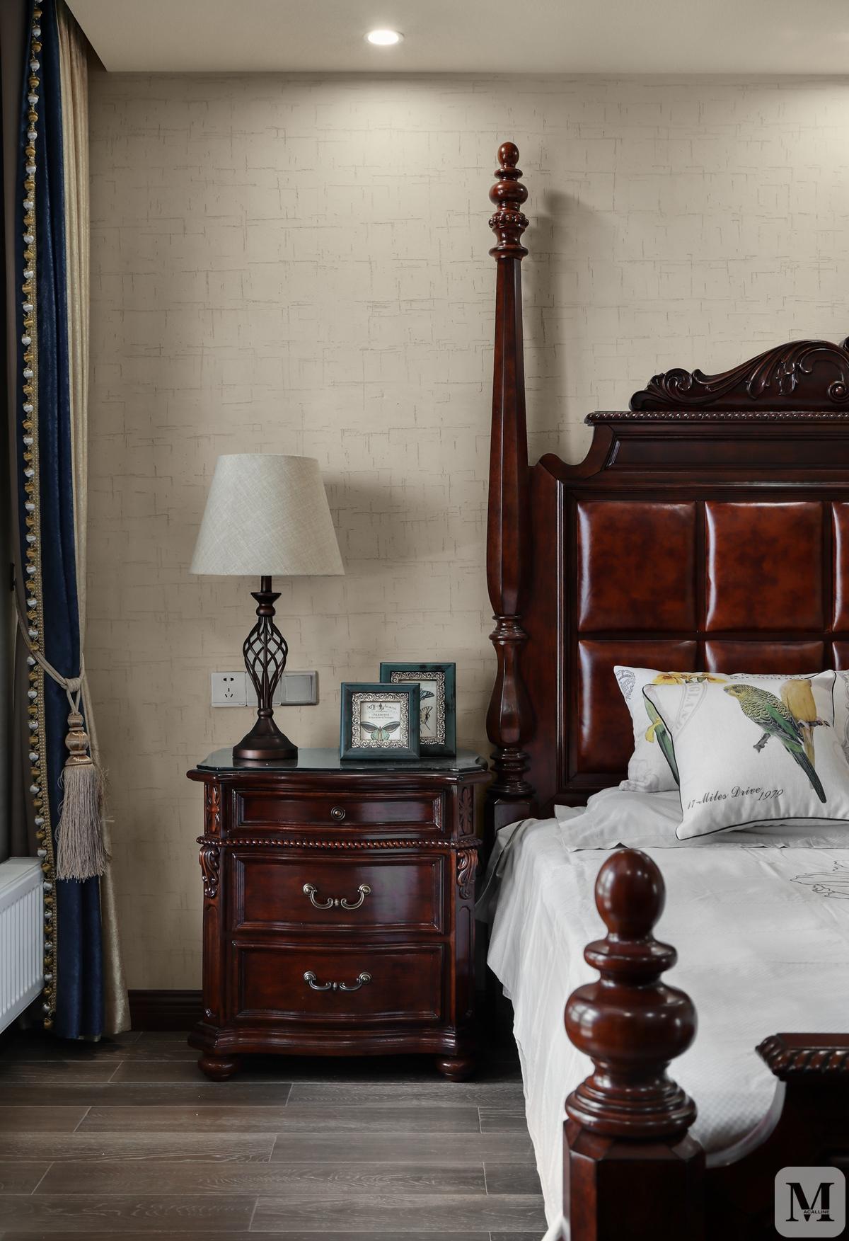 中式豪宅实木整装全屋定制,美式130平全屋实木定制