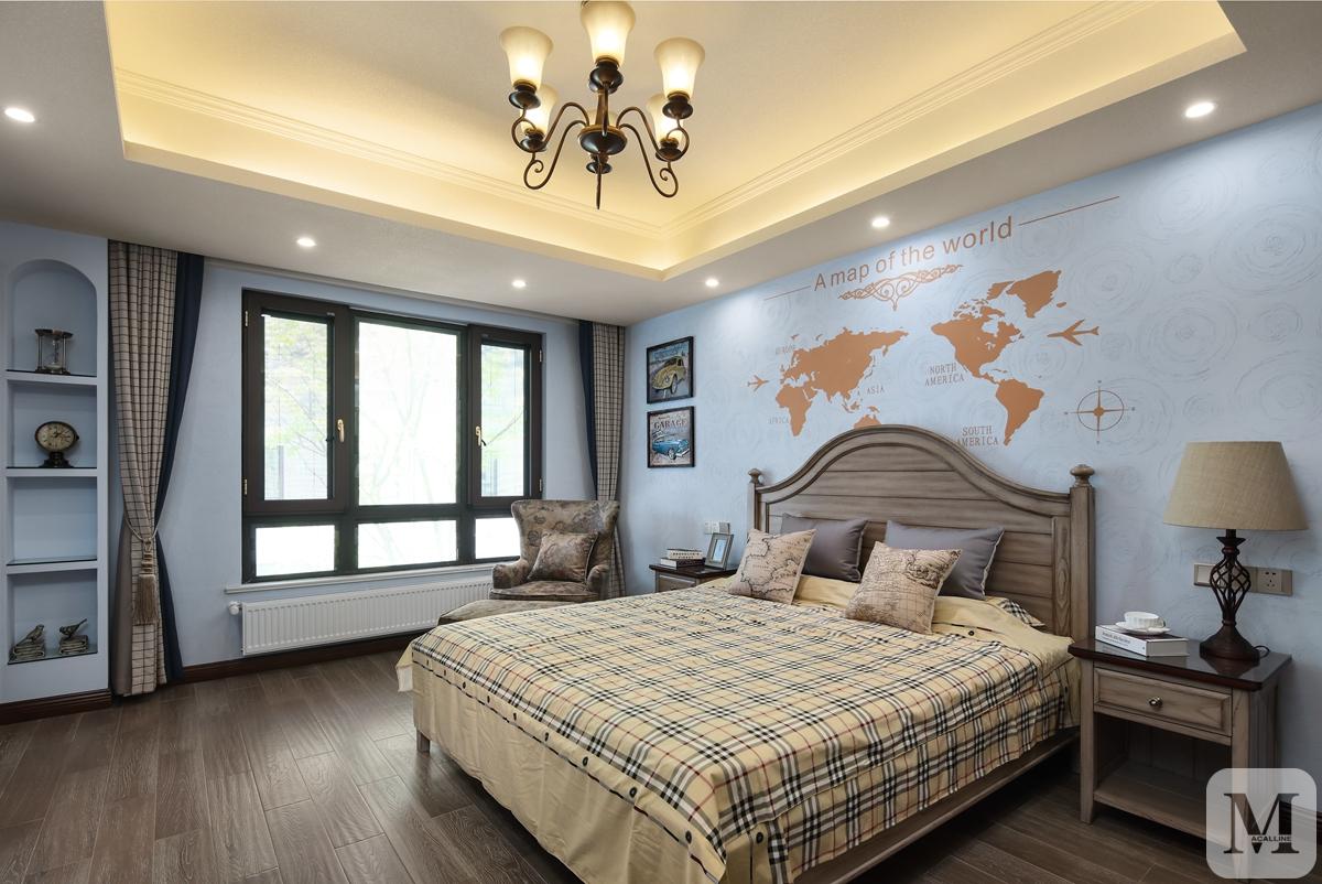 中式豪宅实木整装全屋定制,美式130平全屋实木定制