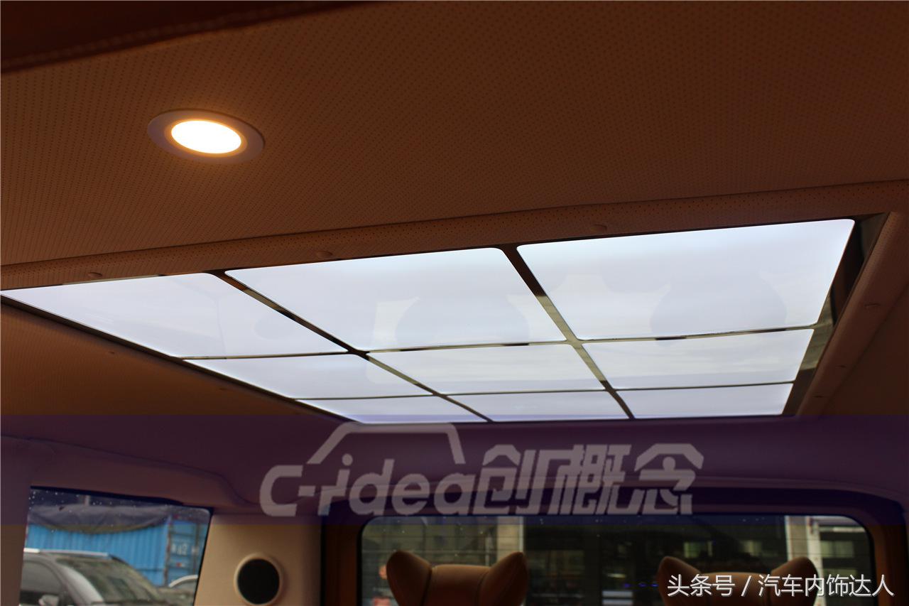 广州6米5悍马h2内饰改装案例,加长悍马h2六轮内饰