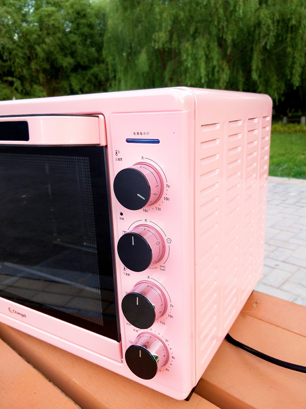 长帝炫彩烤箱CRTF32WBL试用报告—抹茶红豆牛奶哈斯