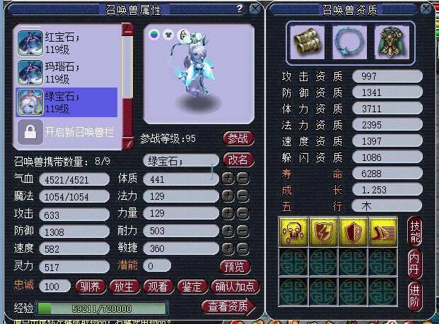 梦幻西游88万的装备,梦幻西游8000买神兽