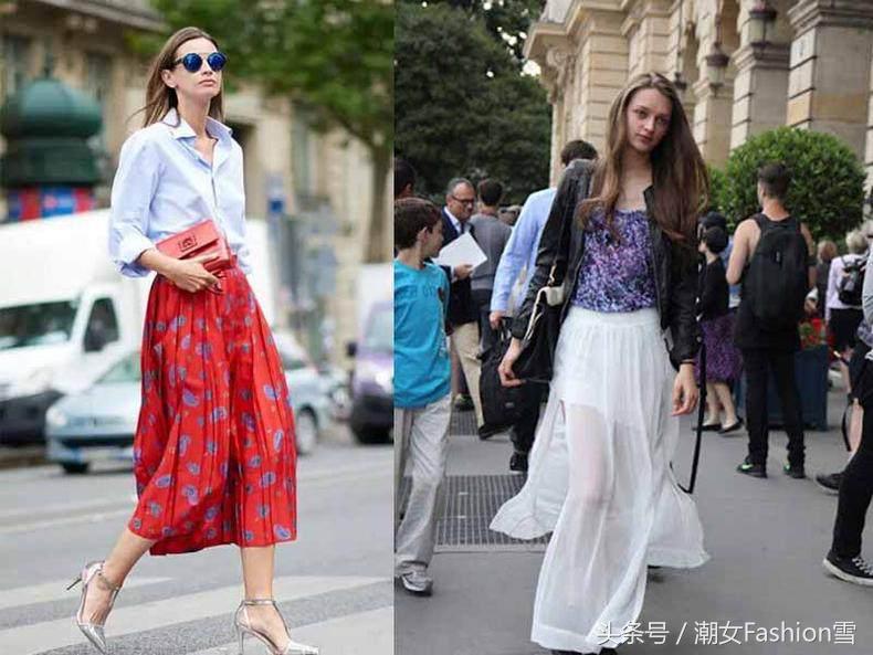 优雅高腰a字半身裙长款,半身裙怎么搭配优雅时尚