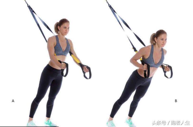 trx全身抗阻力训练练腿,trx阻力带健身视频