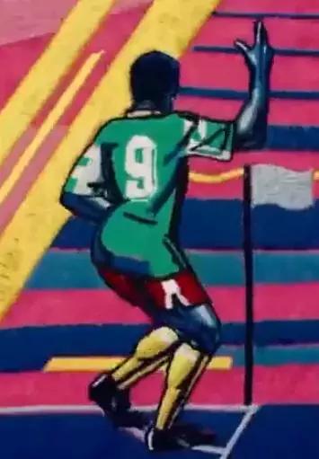 他用500小时「绣」出了一场世界杯