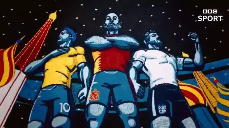 他用500小时「绣」出了一场世界杯