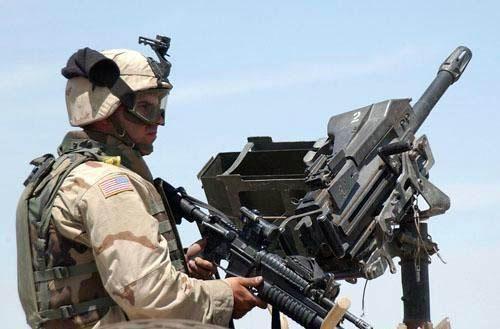 mk19榴弹发射器,mk19自动榴弹发射器模型