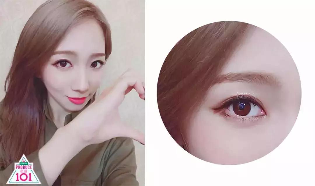 眼妆画的好，C位出道早，101女孩靠它被Pick