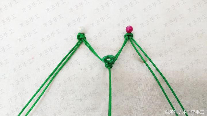 端午节粽子挂饰小手工,端午粽子挂饰编法教程视频