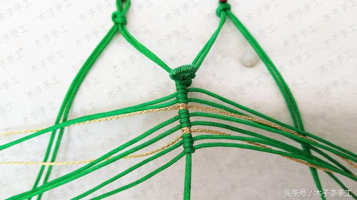 端午节粽子挂饰小手工,端午粽子挂饰编法教程视频