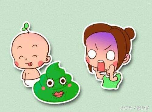 小孩拉稀黑色的便便怎么回事,婴儿拉屎颜色深褐色偏黑拉稀