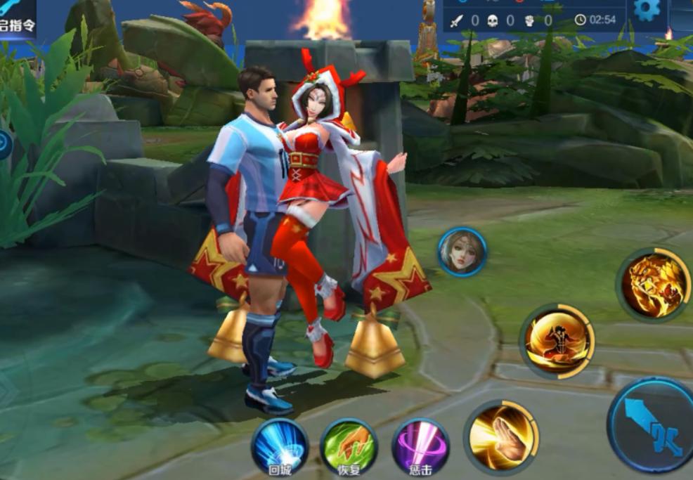 梅西与王者荣耀合影,王者荣耀梅西三人组