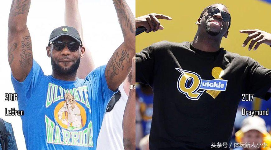 勇士格林短袖t恤,勇士夺冠游街格林穿的衣服