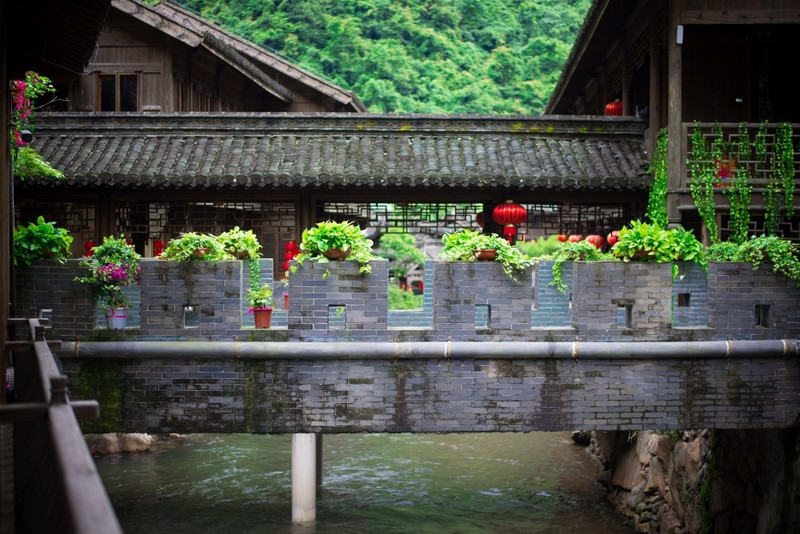 深山峡谷中的江西大觉山,江西大觉山风景优美