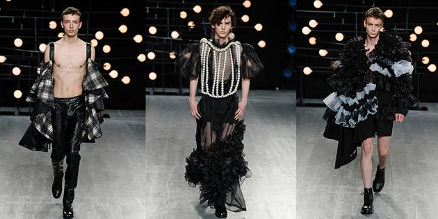 让男模怀孕!成人纸尿裤成时尚……伦敦男装周真是又污又嗨