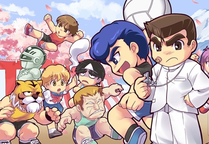 经典fc动作游戏热血硬派第1期,fc经典动作游戏回顾