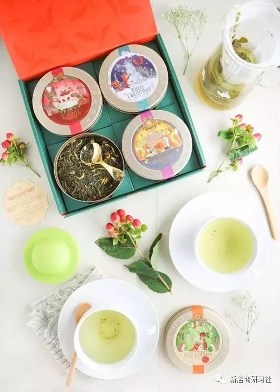 单凭颜值,这个岛国茶叶品牌就可以C位出道!