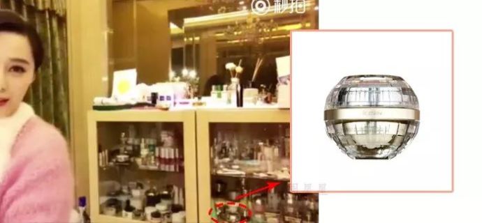 范冰冰豪华化妆台,范冰冰的化妆柜里有什么