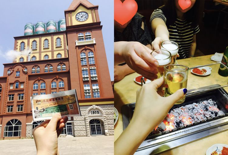 韩国街头撸串儿,疯狂撸串