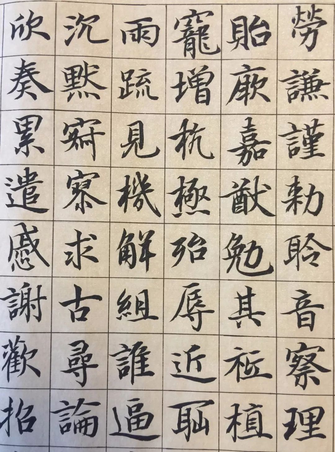 国展唐楷书法作品,唐楷国展