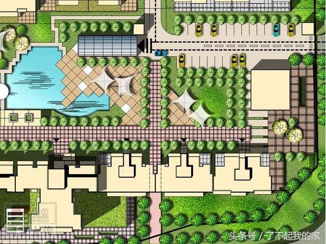 ps建筑平面效果图,榻榻米ps平面效果图