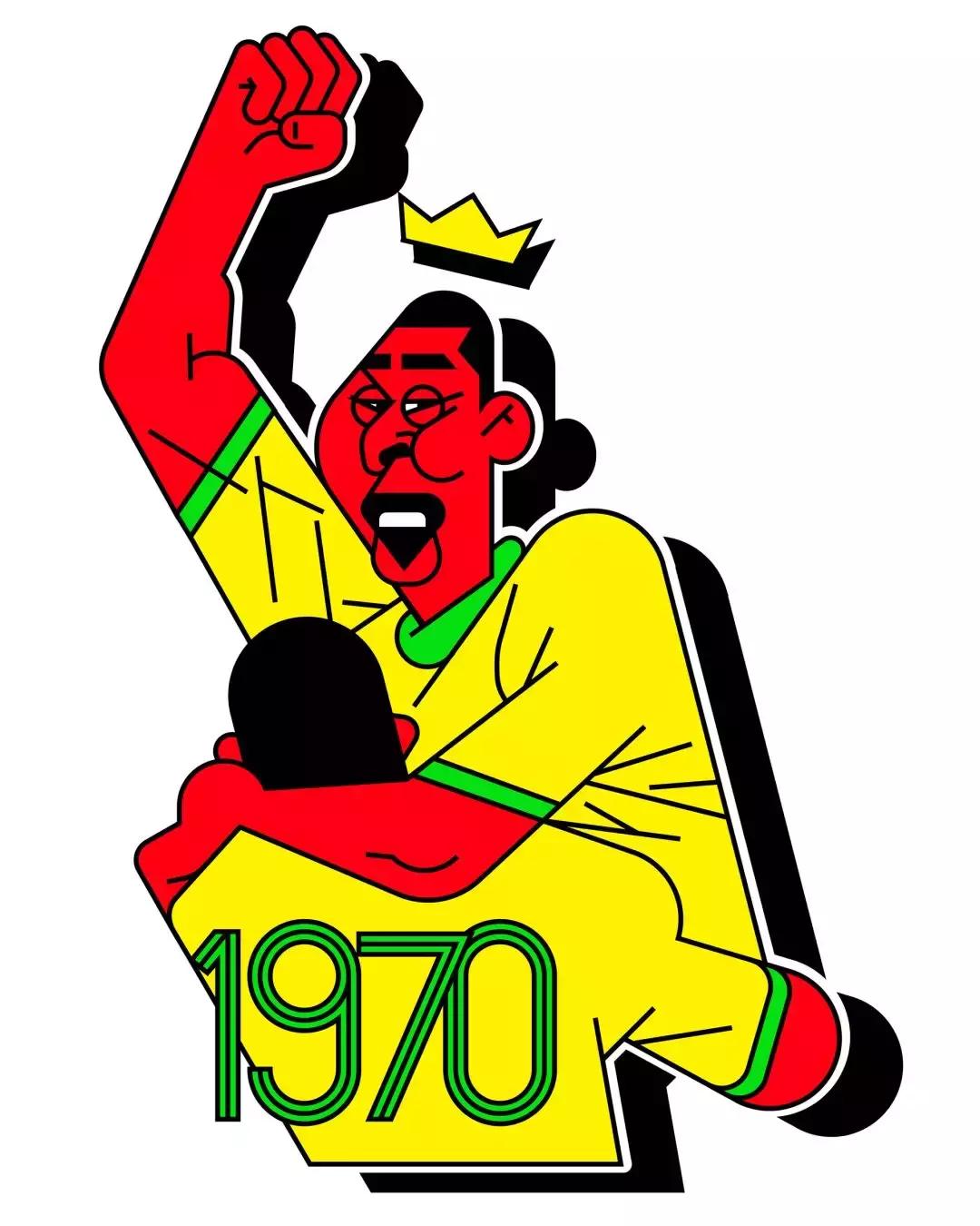 2022世界杯感人瞬间插画,2014年世界杯感动的瞬间