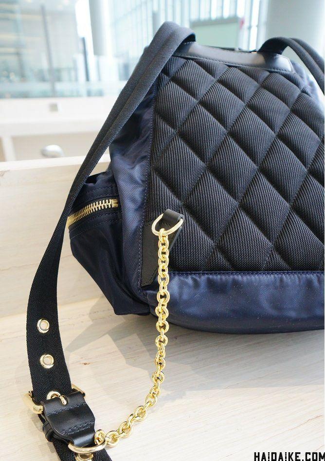 burberry军旅双肩包中号上身图,23年burberry包