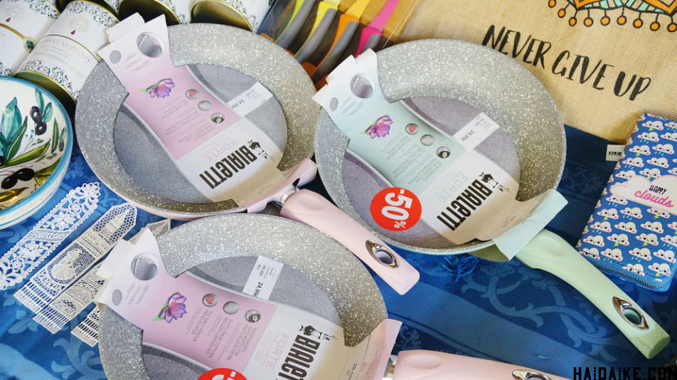 意大利败家，威尼斯蕾莉欧龙血树精华液，BIALETTI大理石平底锅