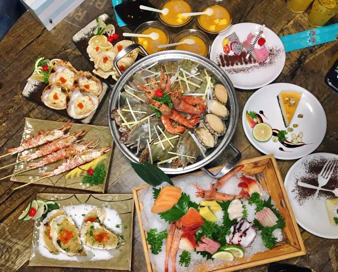 美食300道菜,长春最火的海鲜日料自助